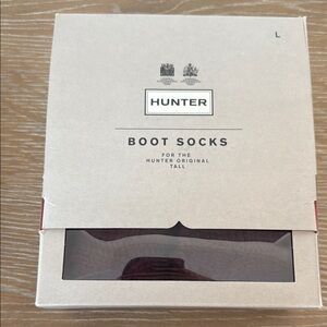 Hunter Boot Socks - Burgundy